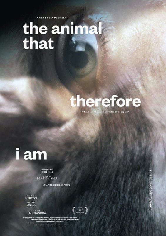 The Animal that Therefore I Am-POSTER-1